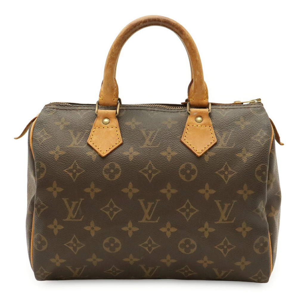 LOUIS VUITTON Monogram Speedy brown Boston Bag Handbag